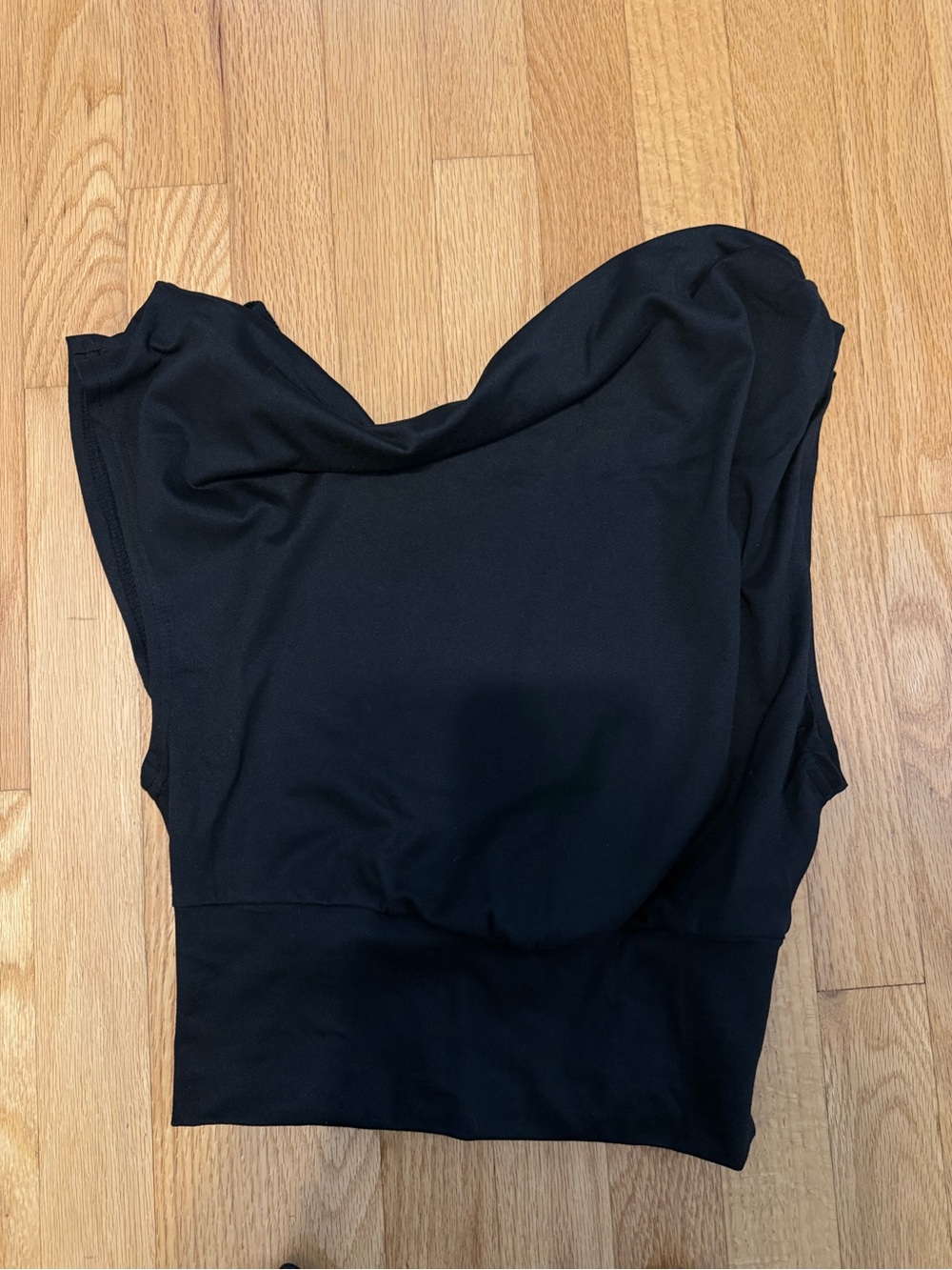 black off the shoulder top
